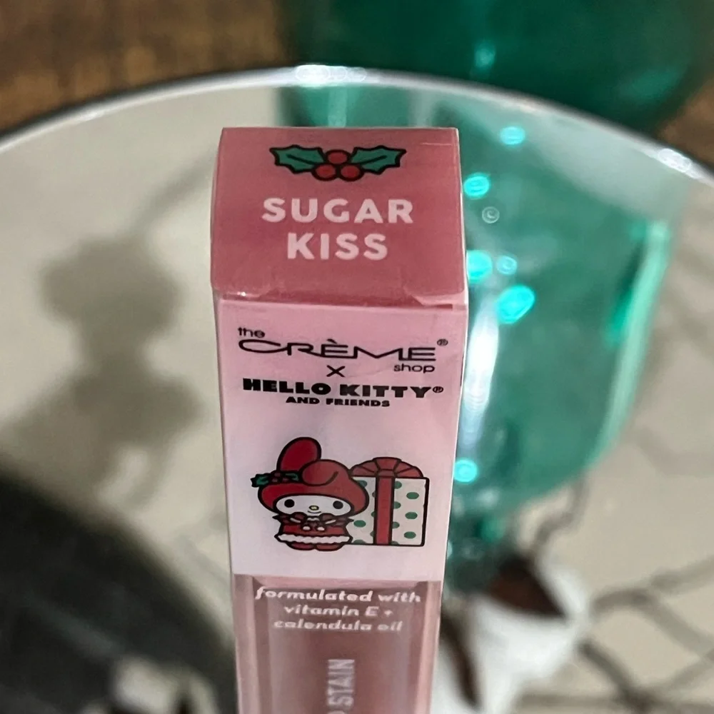 The Crème Shop x Hello Kitty Velvet Lip Stain in Sugar Kiss, new!